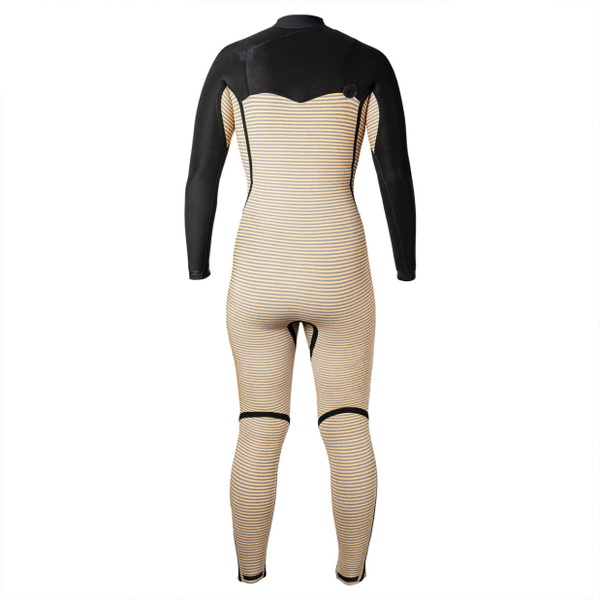 2026 Xcel Womens Comp+ 4/3mm Chest Zip Wetsuit WN43CPC4BK - Black